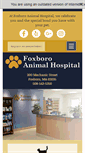 Mobile Screenshot of foxboroanimalhospital.com